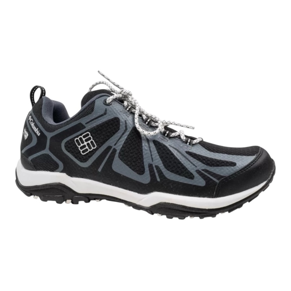COLUMBIA Women's Black and Gray Grove Heights Low OutDry Athletic Shoes Size 7.5